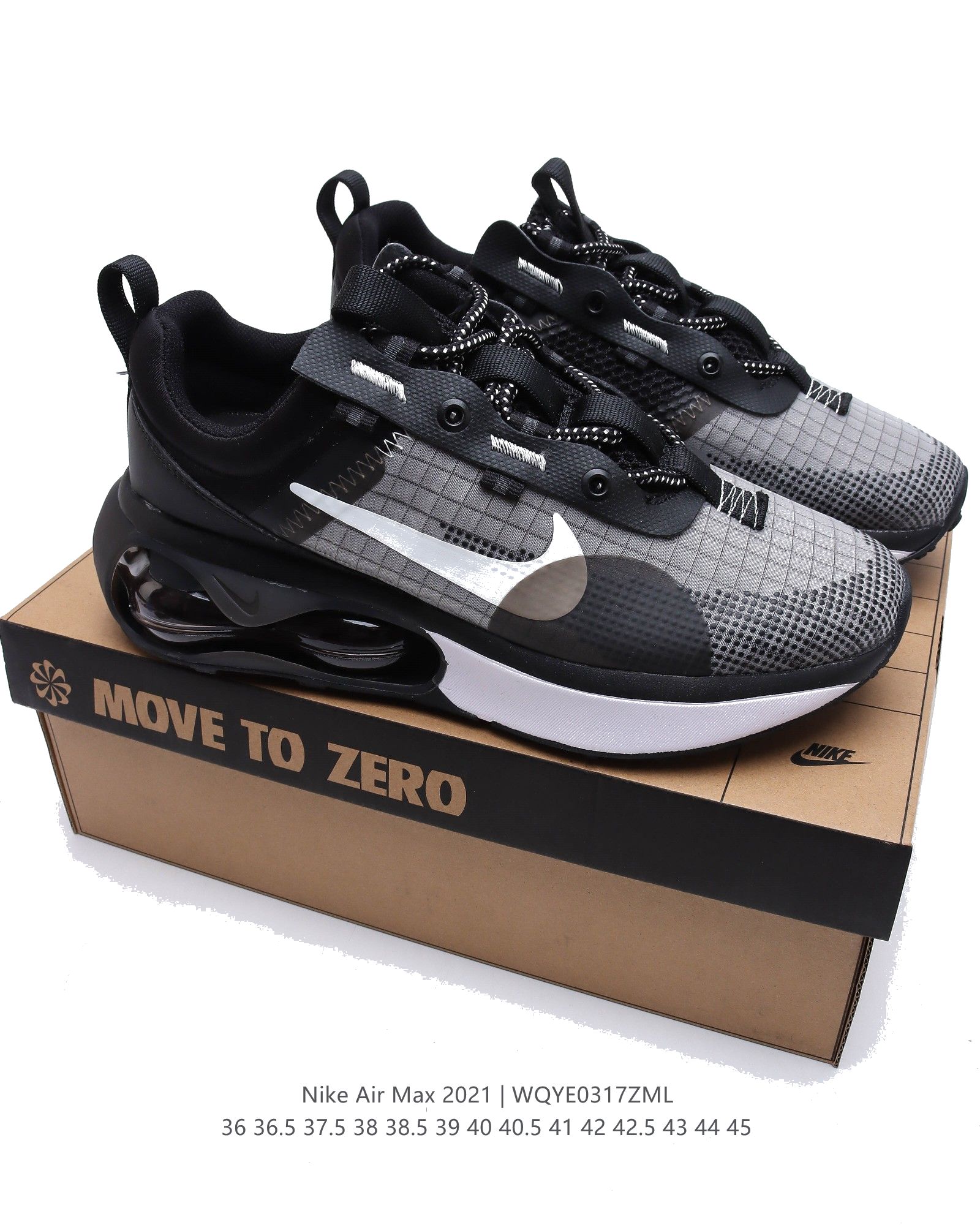 Nike Air Max 2021 BlackWhite DA1925-001 Dames & Heren Schoenen