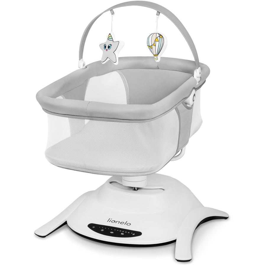 lionelo Babyschaukel Bella Set Grey Concrete