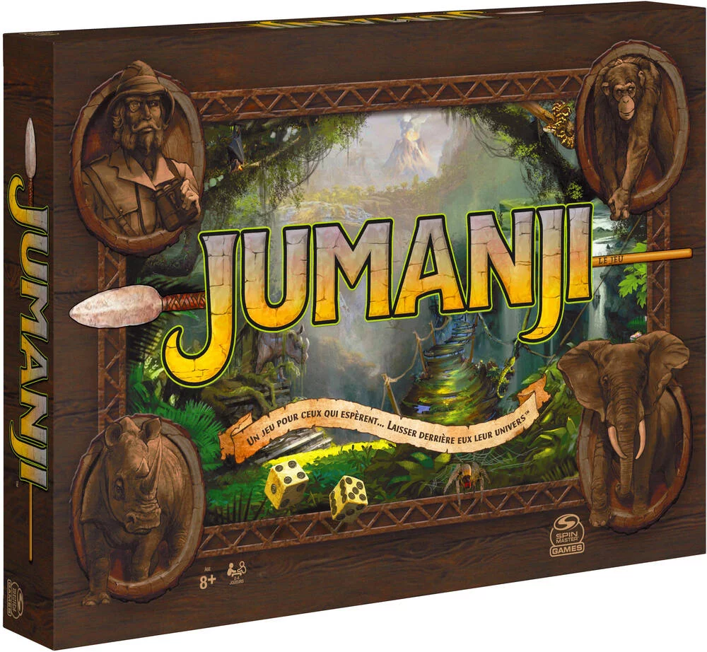 JEU JUMANJI RÉTRO - NOUVELLE ÉDITION