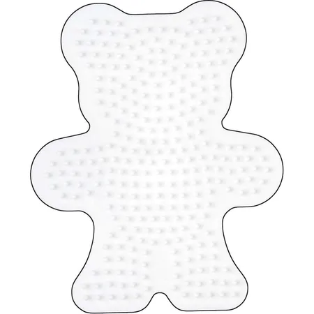 Hama Bügelperlen 289 Stiftplatte Teddybär