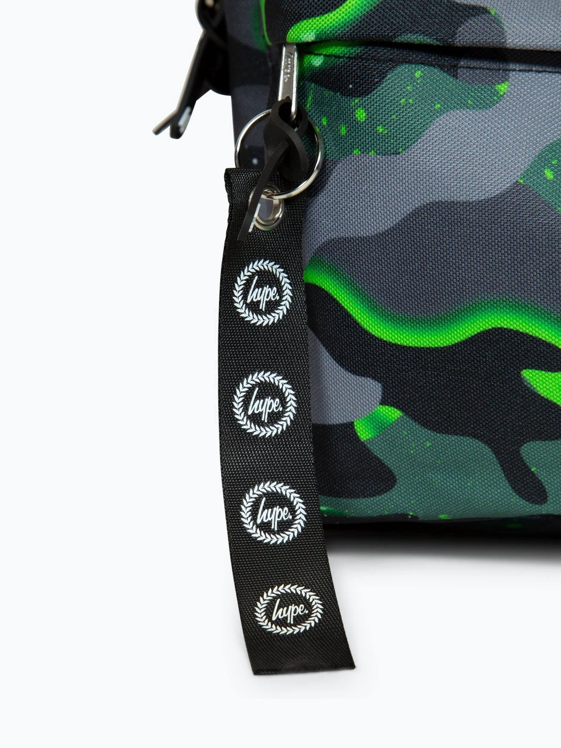 Hype. Boys Green Iconic Glow Camo Backpack