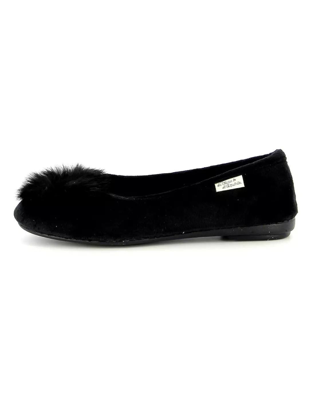LA MAISON DE L ESPADRILLE 6056 - Pantoufles & chaussons Noir