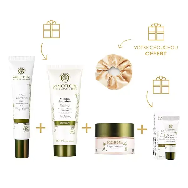 Conjunto de Rotina Antienvelhecimento Orgânica Global Sanoflore Reine