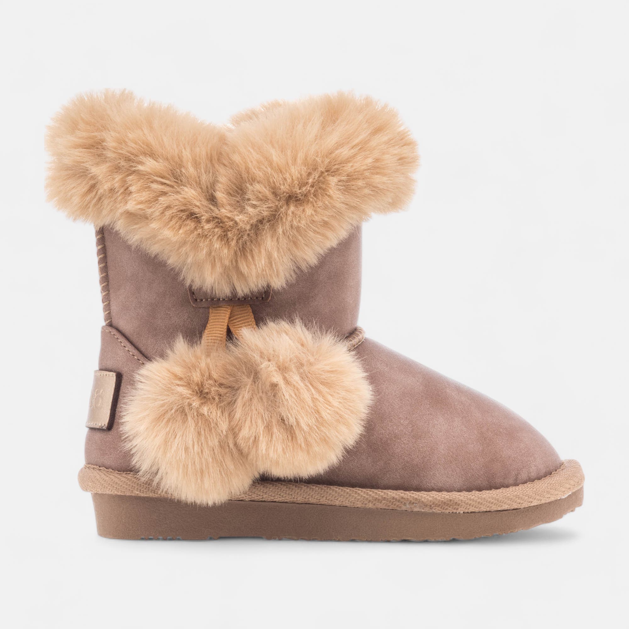 Bottines Fille cognac
