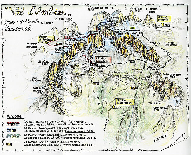 IDEA MONTAGNA - BRENTA DOLOMITI VOL 1VAL D AMBIEZ (N 11)