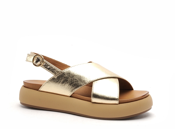 Inuovo nu pieds plats femme a96005 or