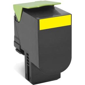 Lexmark 802HY Cartouche de toner 1 pièce(s) Original Jaune