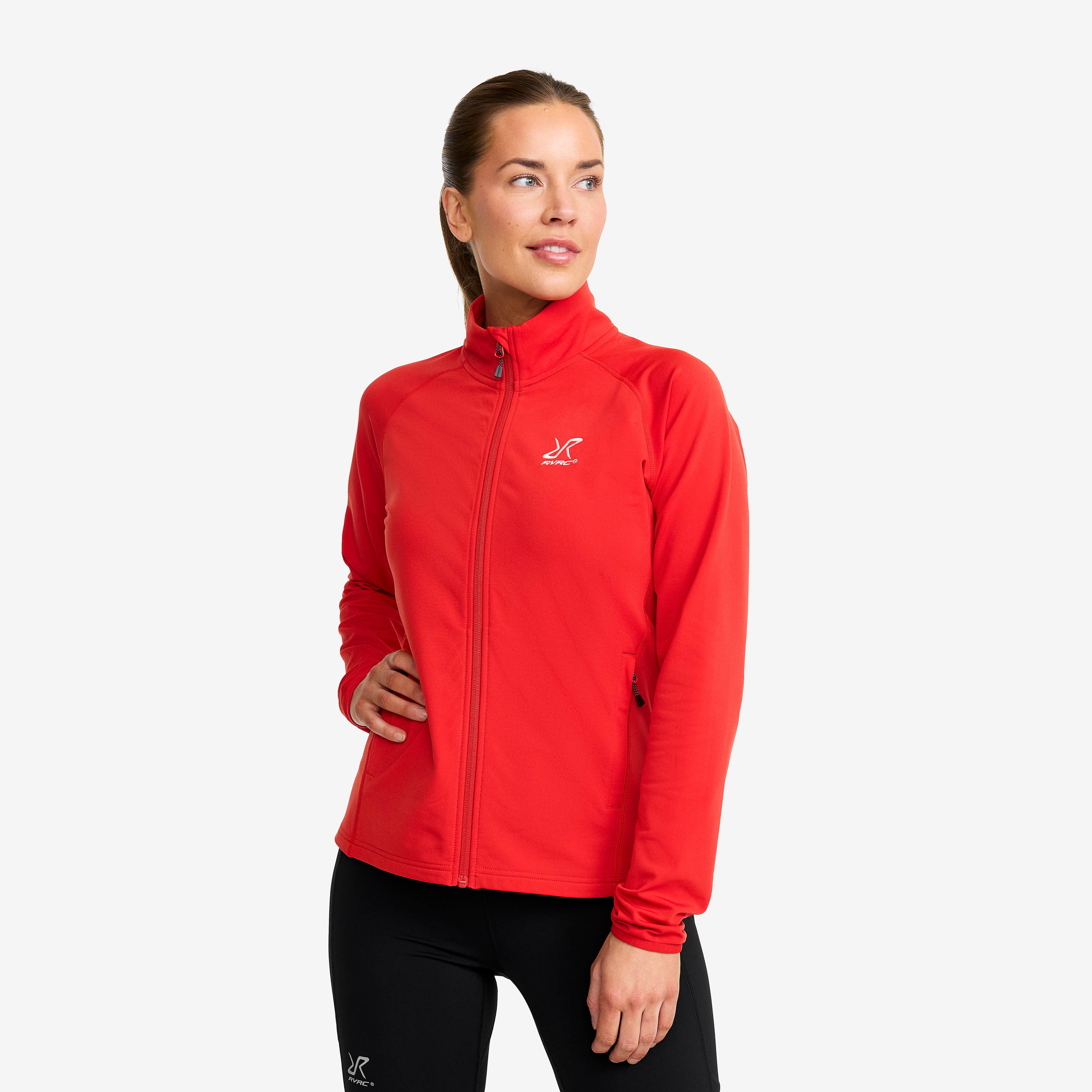 Evolution Light Stretch Fleece Dame Lava Falls