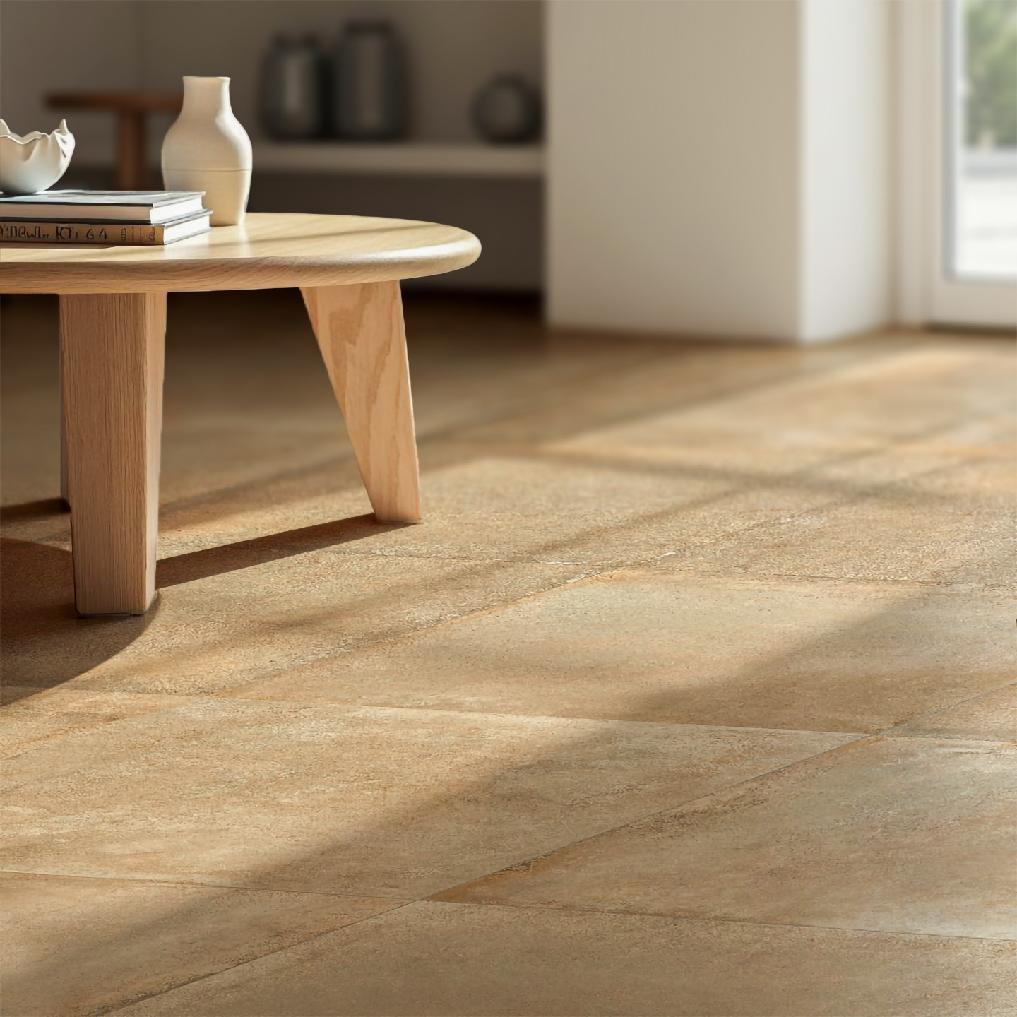 Navale Grava vloertegel 71x71cm beige gerectificeerd