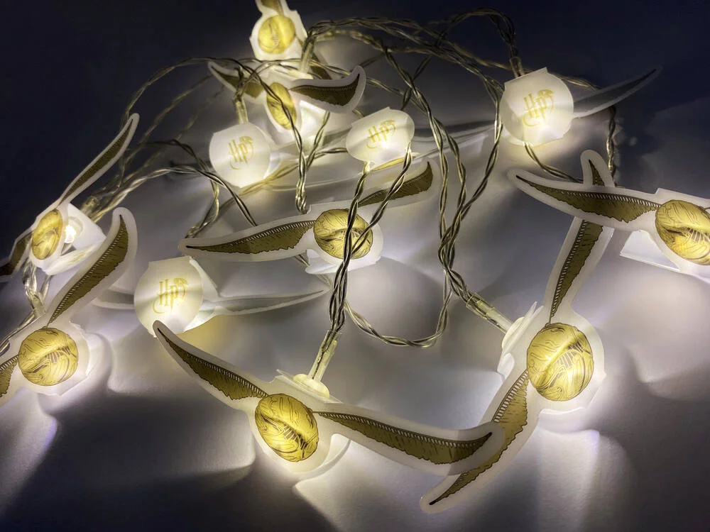 HARRY POTTER - GUIRLANDE DE LUMIERE 2D VIF D'OR