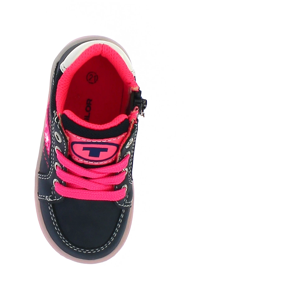TOM TAILOR Halbschuh navy-neon pink