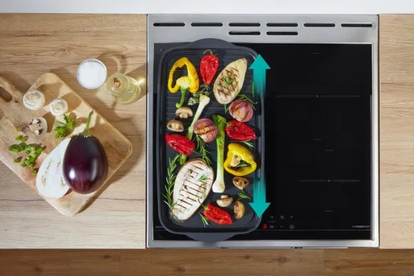 Gorenje Advanced GEIT5C60BPG - Komfur - fritstående - bredde: 50 cm - dybde: 59.4 cm - højde: 85 cm - med selv-rengøring - sort
