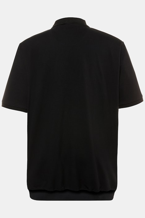 Poloshirt, Basic, Bauchfit, Halbarm, Piqué, XXL bis 10XL