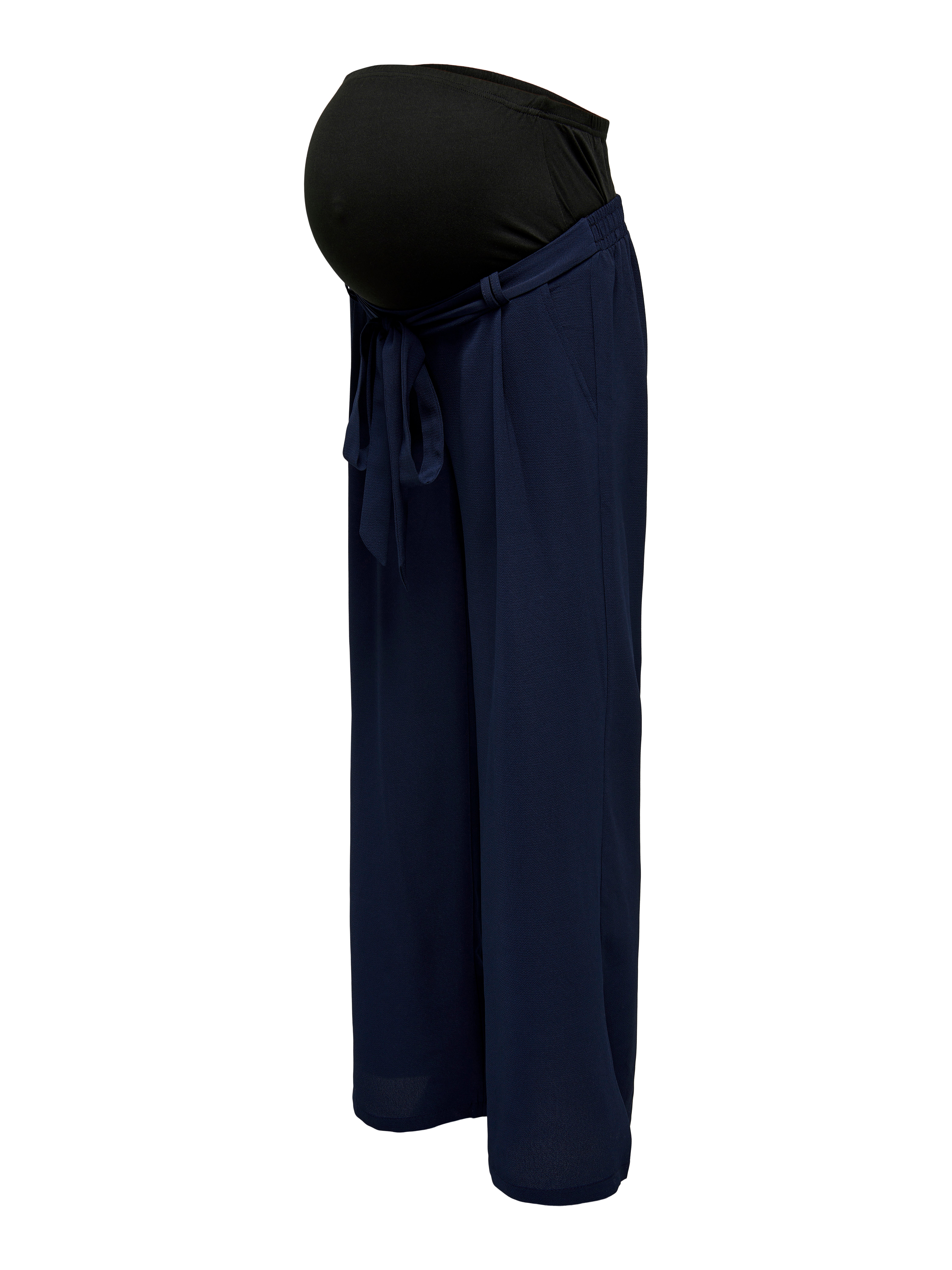 OLMMIKA Weiter Beinschnitt Palazzohose Night Sky