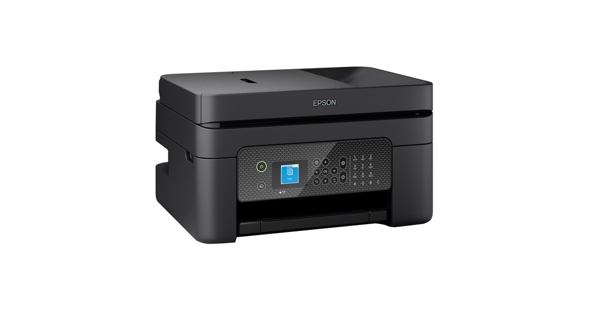 EpsonWorkForce WF-2930DWF all-in-one inkjetprinter met faxfunctie  (Zwart, Scannen, Kopiëren, Faxen, Wi-Fi)