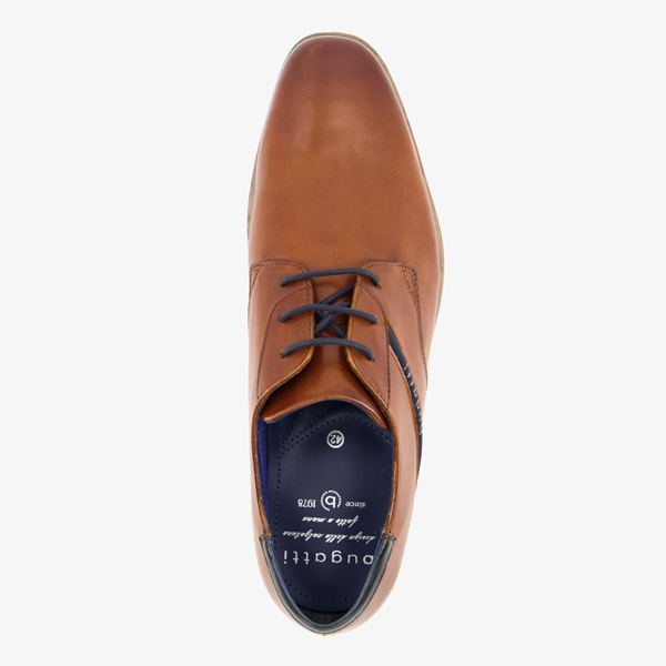 Bugatti leren heren veterschoenen