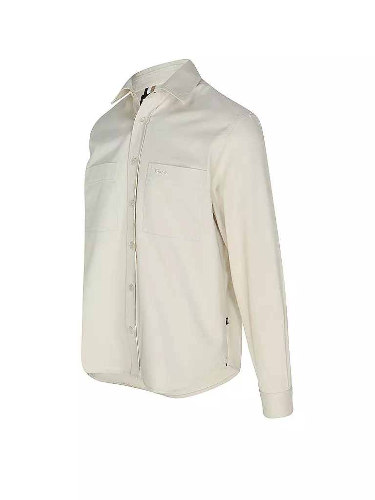 BOSS Jeanshemd creme
