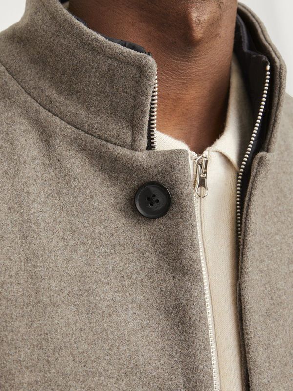 Jack & Jones - JJEHarrison - Tussenjas - Mélange - Gerecycled Materiaal