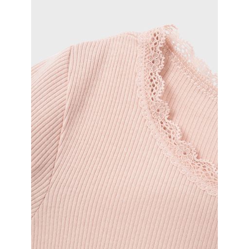 Name It Kab Langærmet T-shirt, Sepia Rose, 110 cm