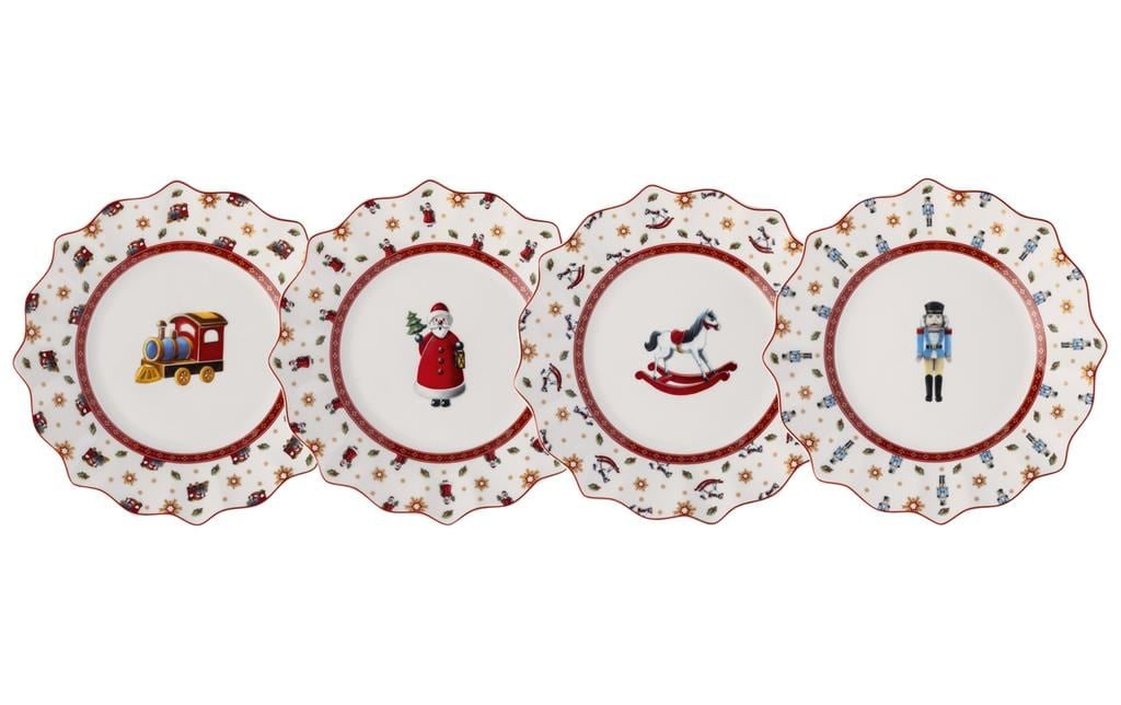 Villeroy & Boch Teller »Toy's Delight Set Jubiläum 24 cm, 4-teilig«