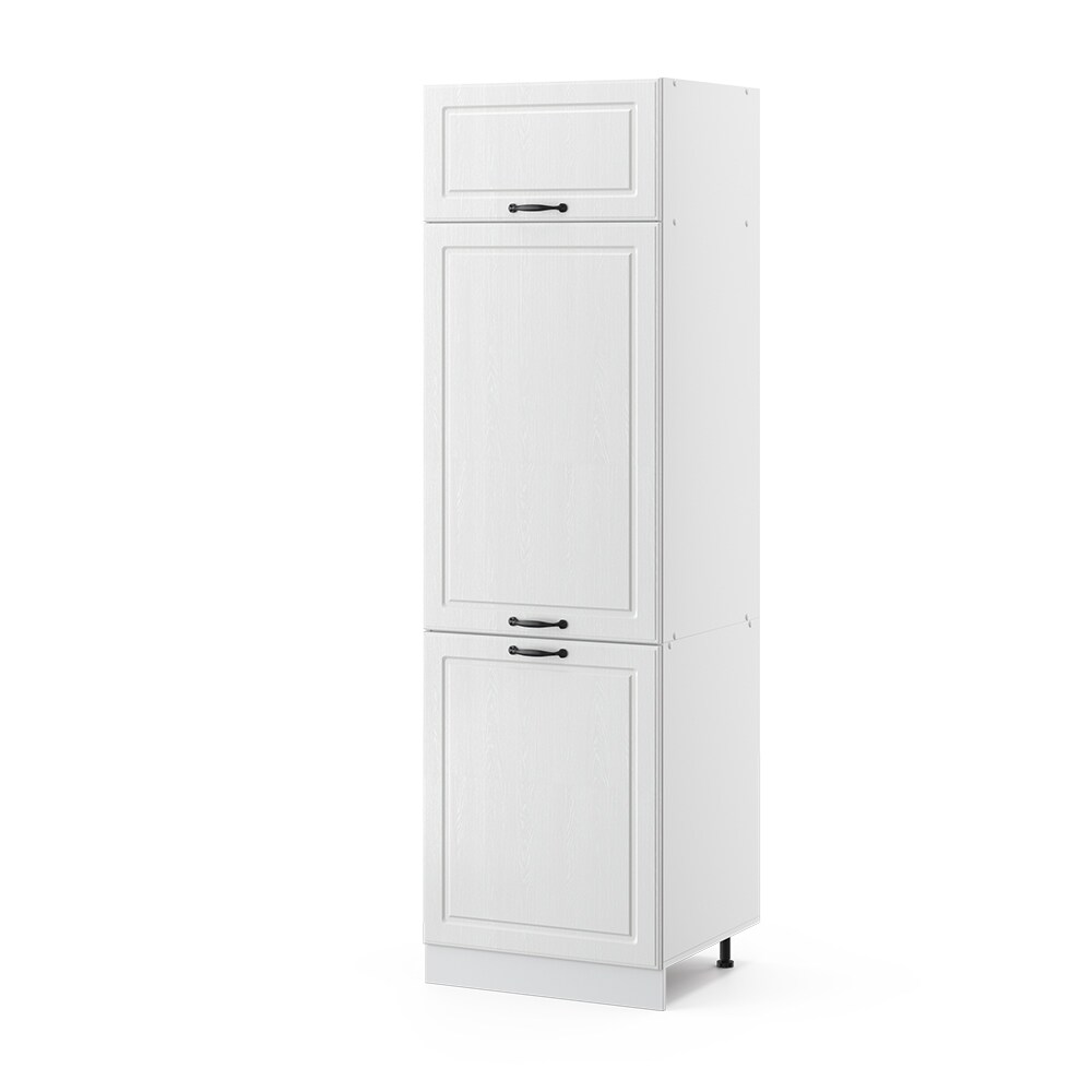 Vicco Kühlumbauschrank 60 cm Weiß Küchenschrank Unterschrank Küchenzeile R-Line