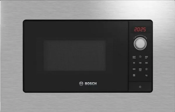 Bosch Serie | 2 BFL623MS3 - Mikrobølgeovn - til indbygning - 20 liter - 800 W - rustfrit stål