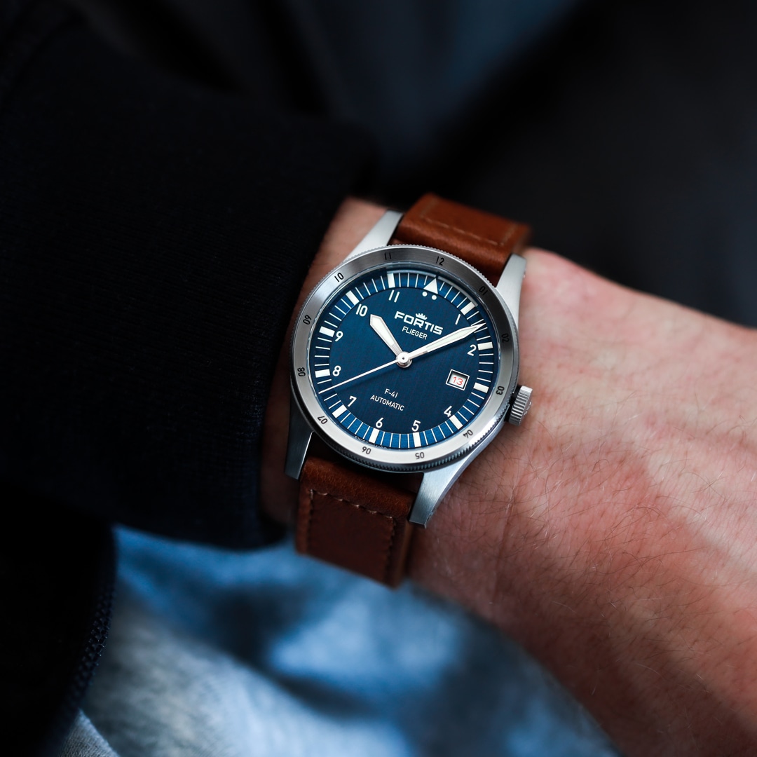 Fortis Flieger F-41 Automatik Liberty Blue