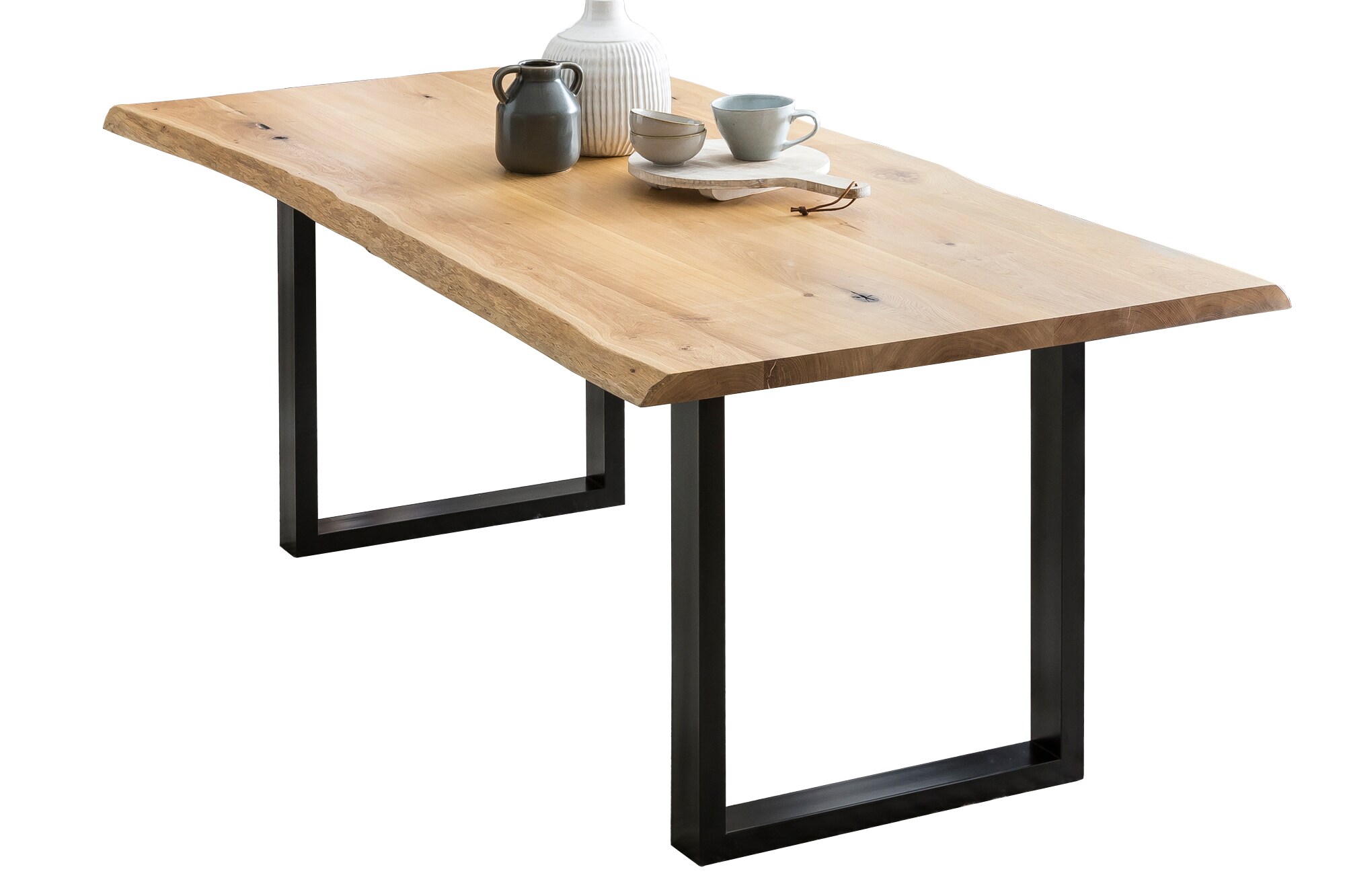 Esstisch 200x100 cm aus Eiche Esszimmertisch Küchentisch Tisch Holztisch