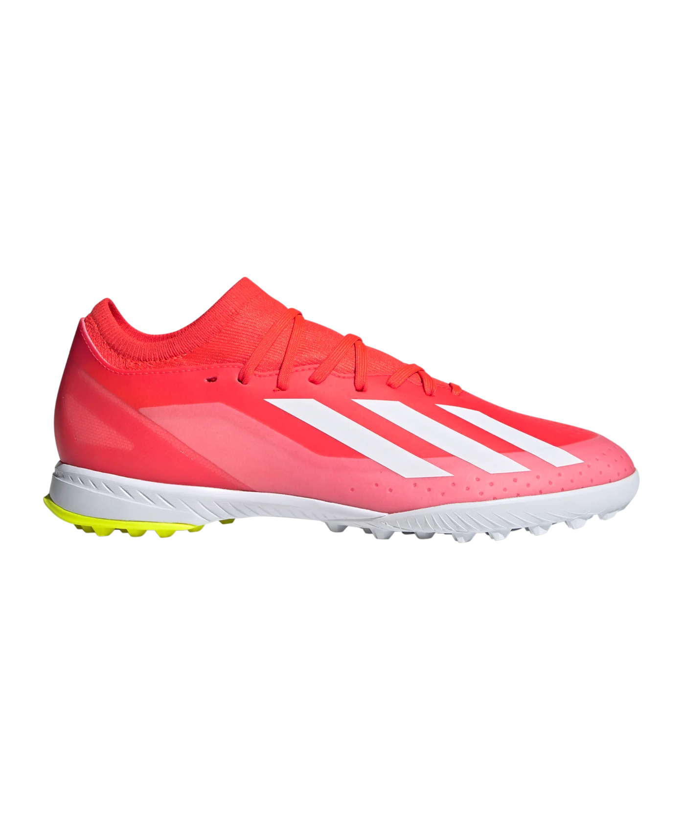 adidas X Crazyfast League TF Energy Citrus Rot Weiss Gelb