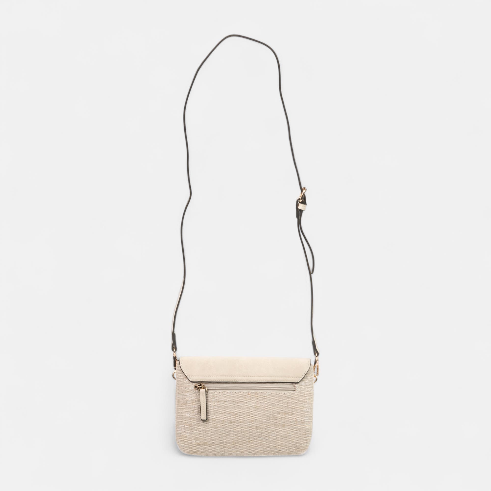 Sac bandoulière beige