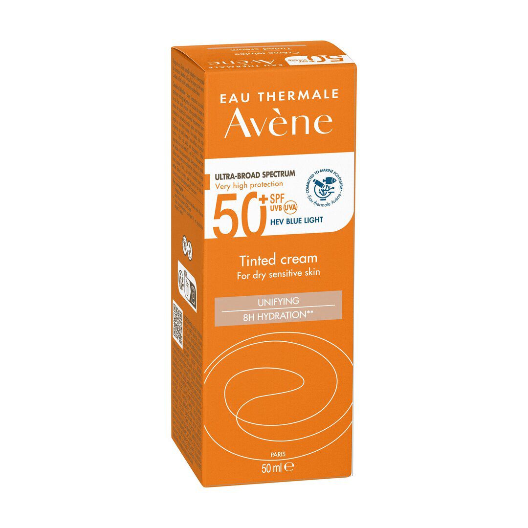 AVENE  Protetor Solar Creme 50+ com Cor SPF50 - 50ml