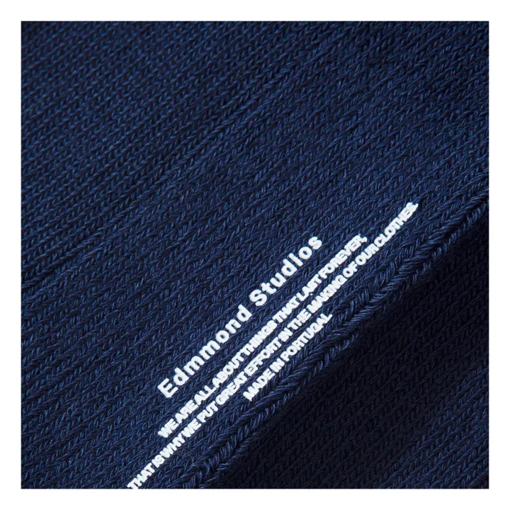 Edmmond Studios Chaussettes Duck | Bleu marine