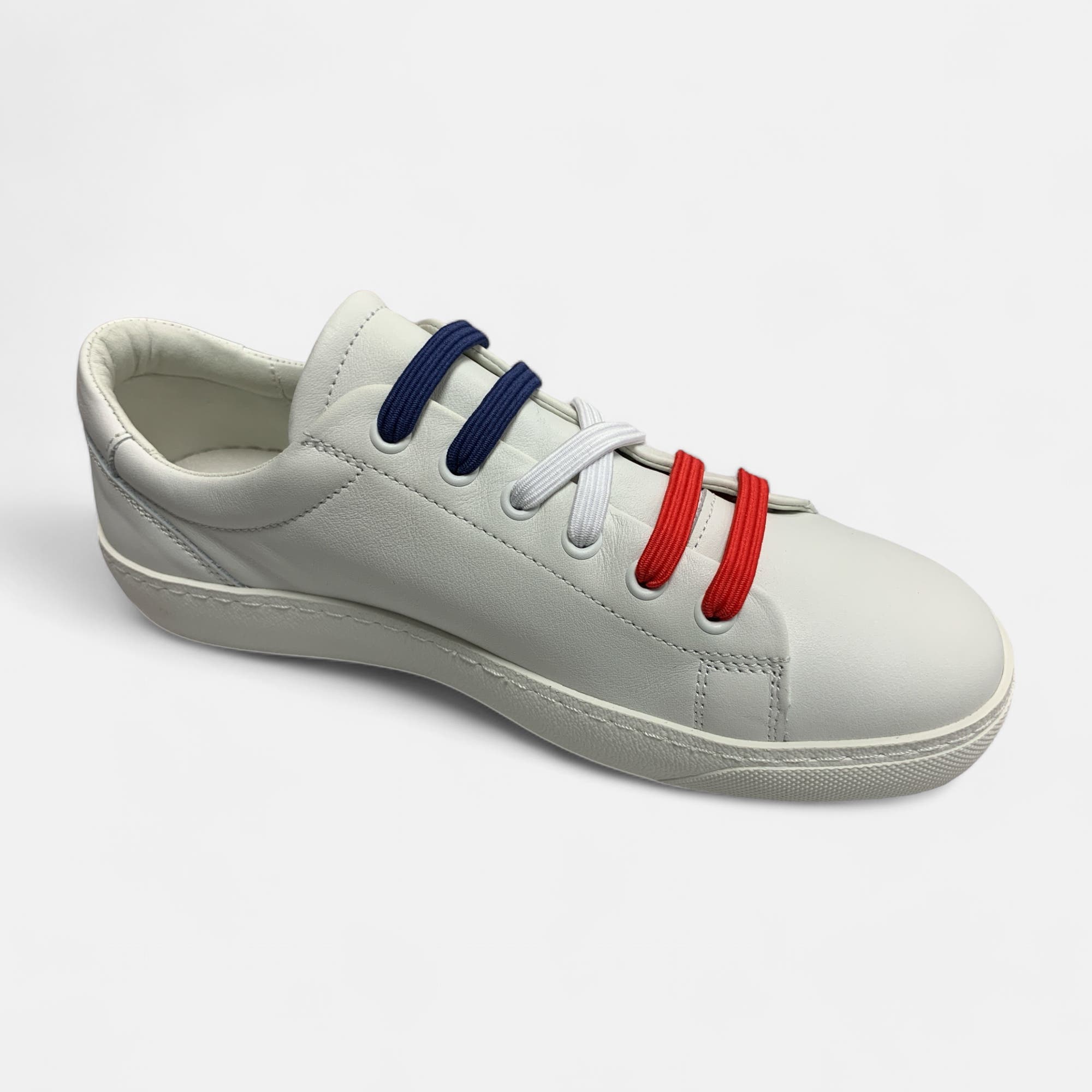 Lacets élastiques ulace bleu blanc rouge sans coloris