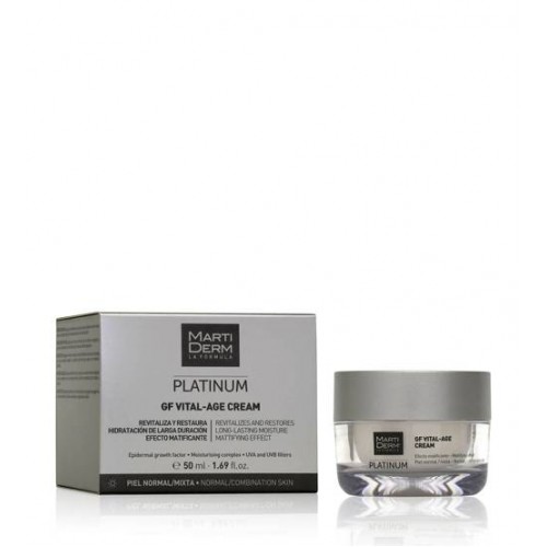 Martiderm Platinum Gf Vital-Age Cream Pele Normal e Mista 50ml