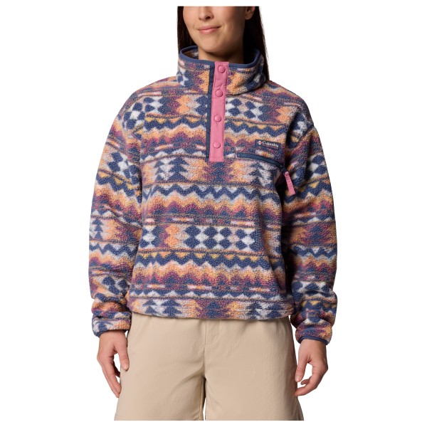 Columbia - Women's Helvetia II Printed Cropped Half Snap - Pull polaire
