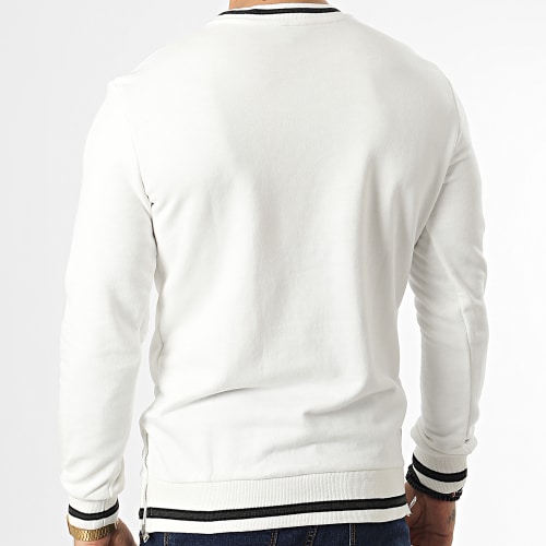 Sweat Crewneck LL197 Blanc
