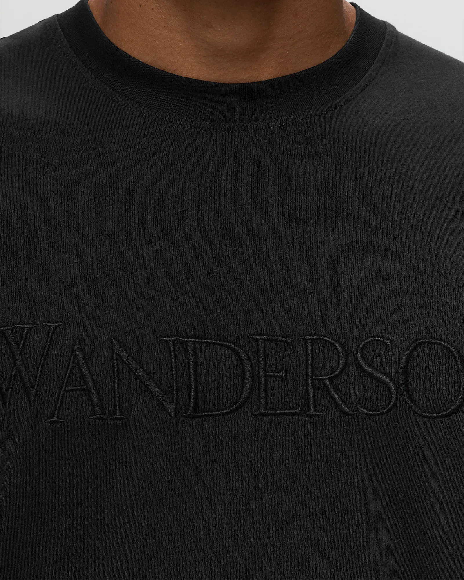JW Anderson LOGO EMBROIDERY TEE