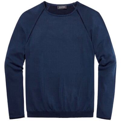 Herren-Raglanpullover, Dunkelblau