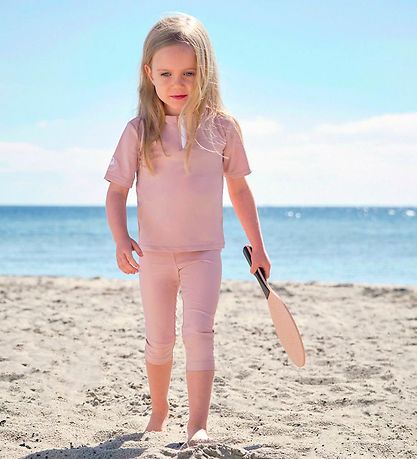 Petit Crabe Bådebluse - Max - UV50+ - Pudderrosa