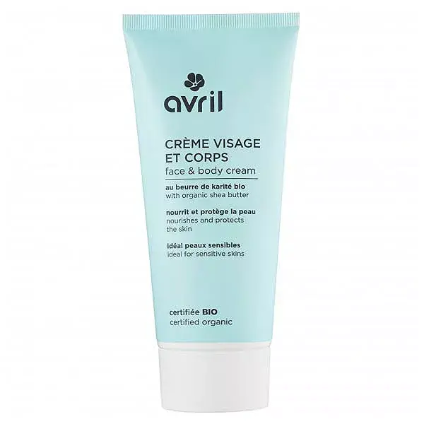 Creme facial e corporal orgânico Avril 200ml