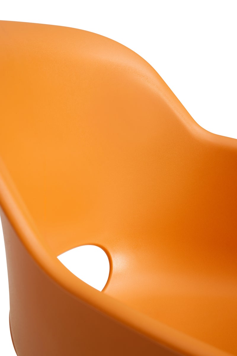 Keter Akola tuinstoel - 2 stuks - 55x56,5x80cm - Oranje