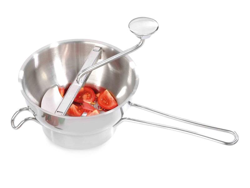 GEFU Passevite Flotte Lotte 20 cm Passiergerät mit zwei auswechselbaren Scheiben