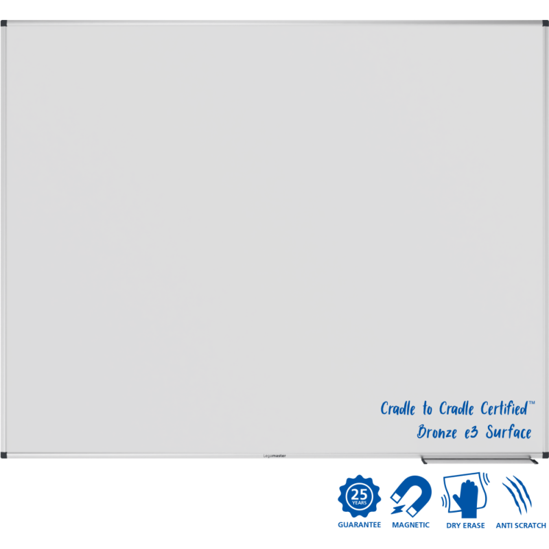 Tableau blanc émaillé UNITE PLUS 120x150cm - Legamaster