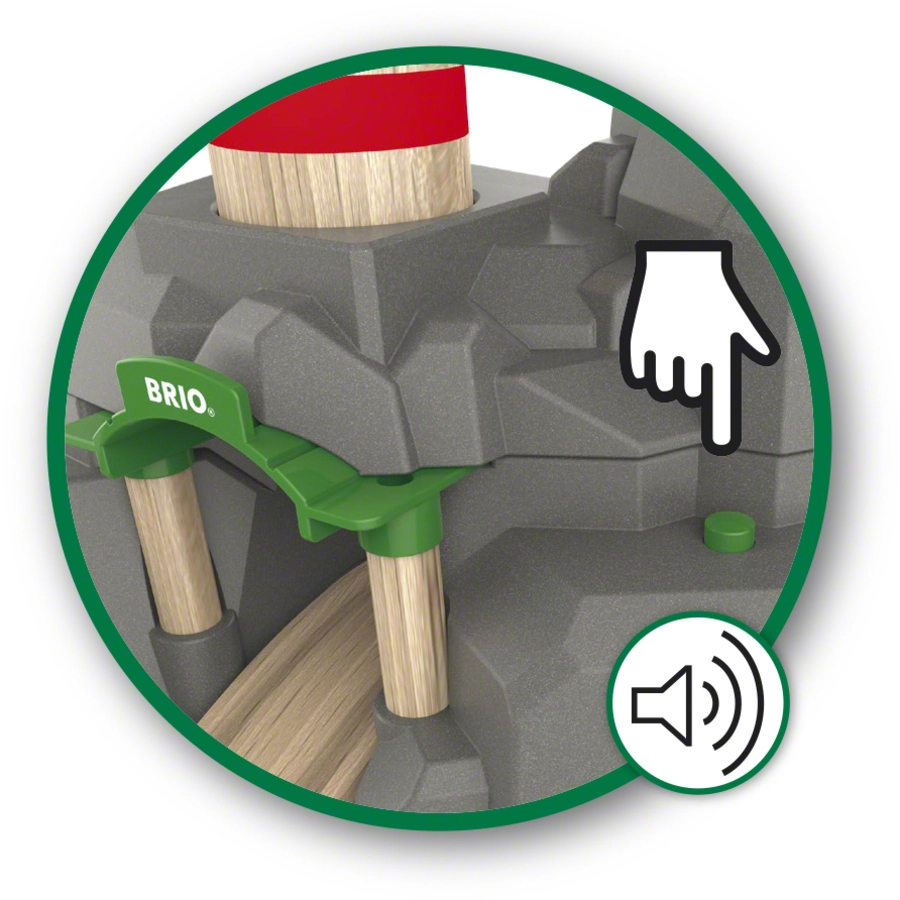BRIO® WORLD Große Goldmine mit Sound-Tunnel 33889