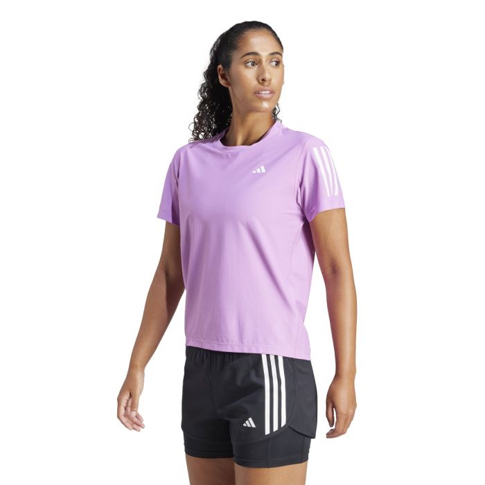 adidas Dame T-shirts Own The Run B Running T-shirt Lilla