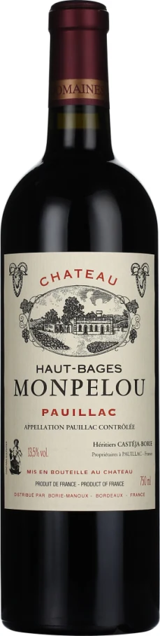 CHÂTEAU HAUT-BAGES MONPELOU CRU BOURGEOIS PAUILLAC 75CL