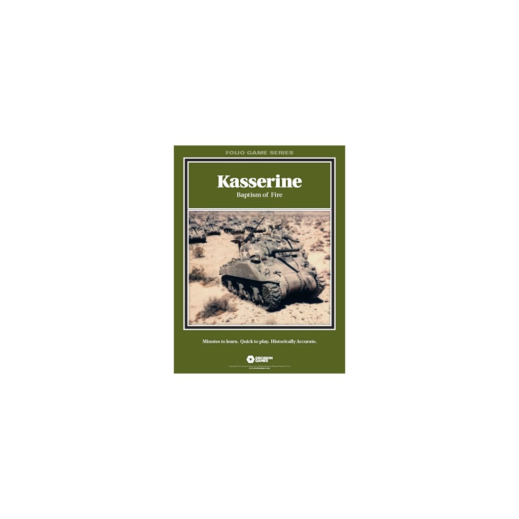 Folio Series : Kasserine : Baptisme of fire