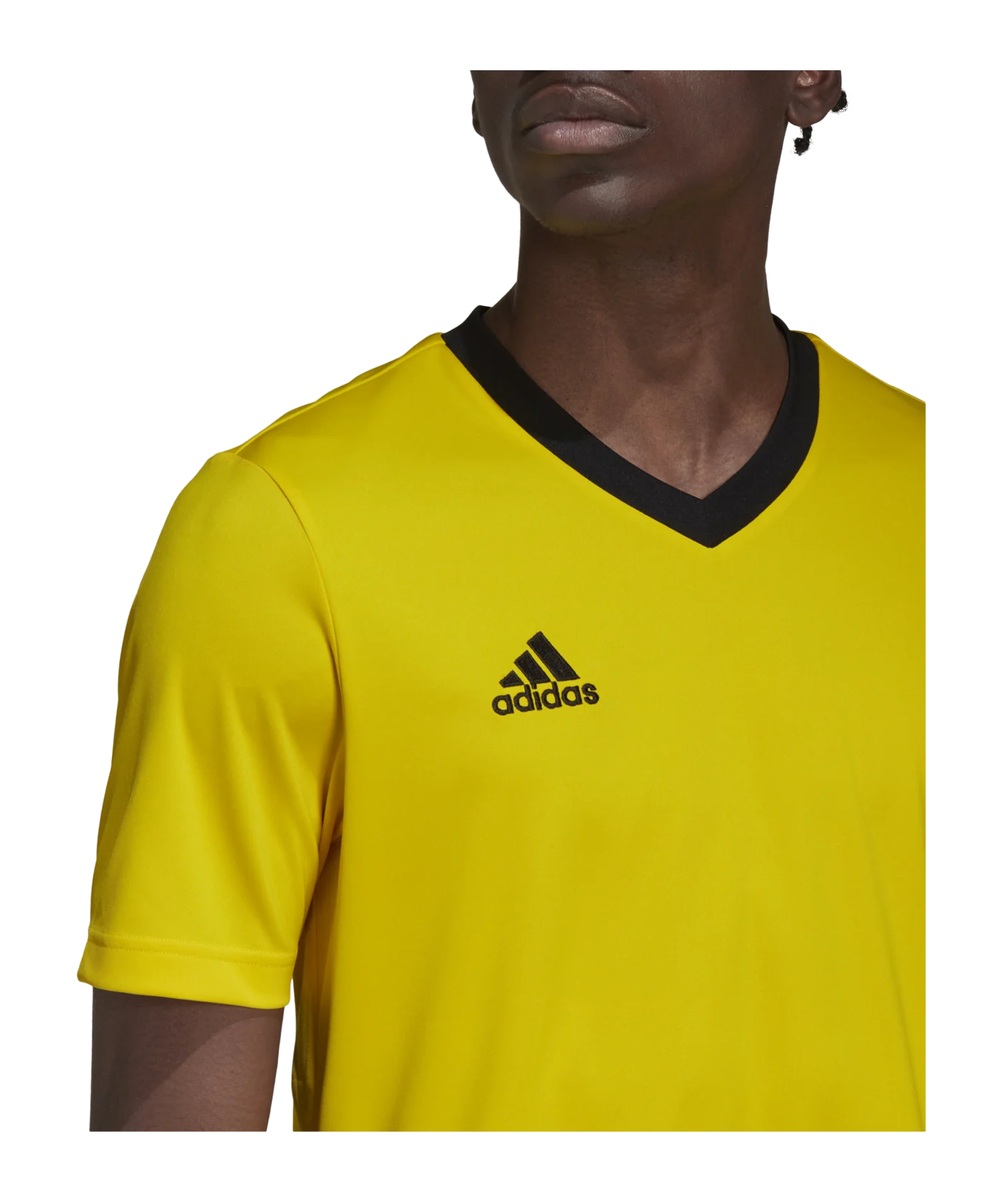 adidas Entrada 22 Trikot Gelb Schwarz
