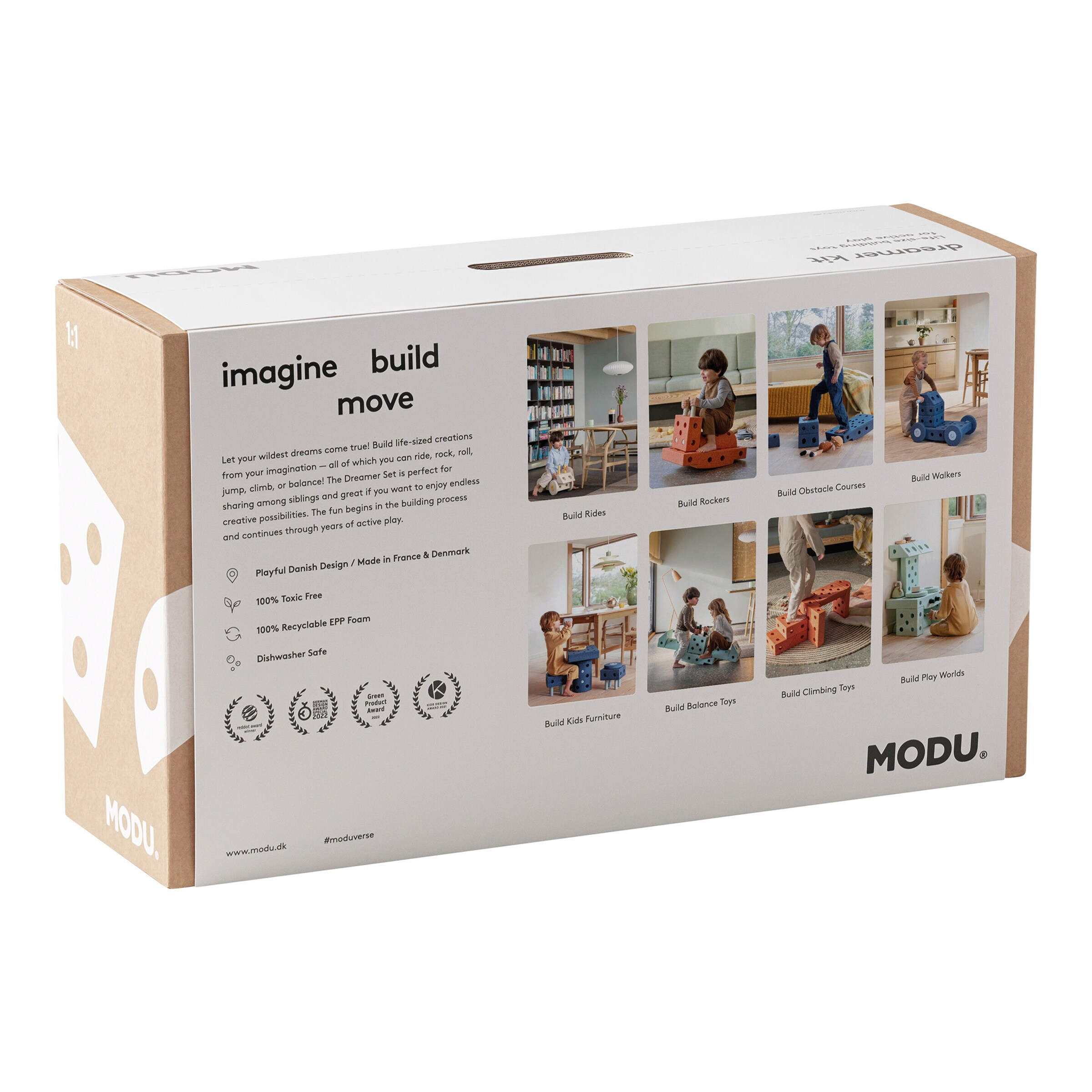 MODU MODU Bausatz Starter-Set Dreamer Deep Blue / Sky Blue