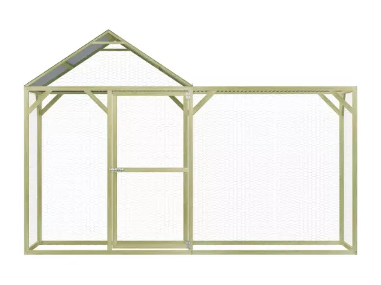Poulailler 3x1,5x2 m Pinède imprégnée